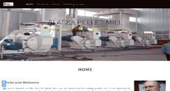 Desktop Screenshot of alaskapelletmill.com
